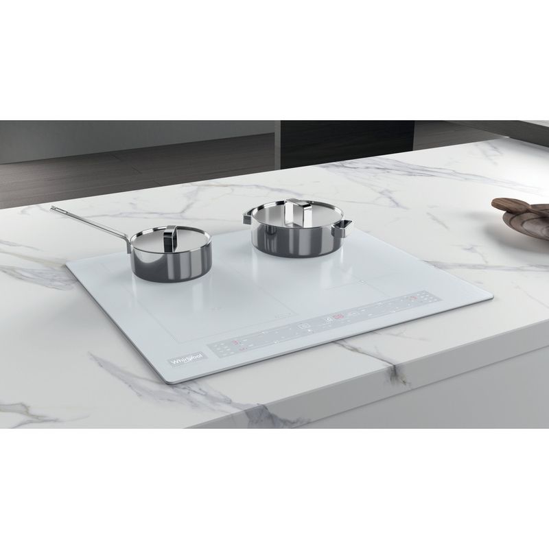 Whirlpool Piano cottura WL B4560 NE/W Bianco Induction vitroceramic Lifestyle perspective