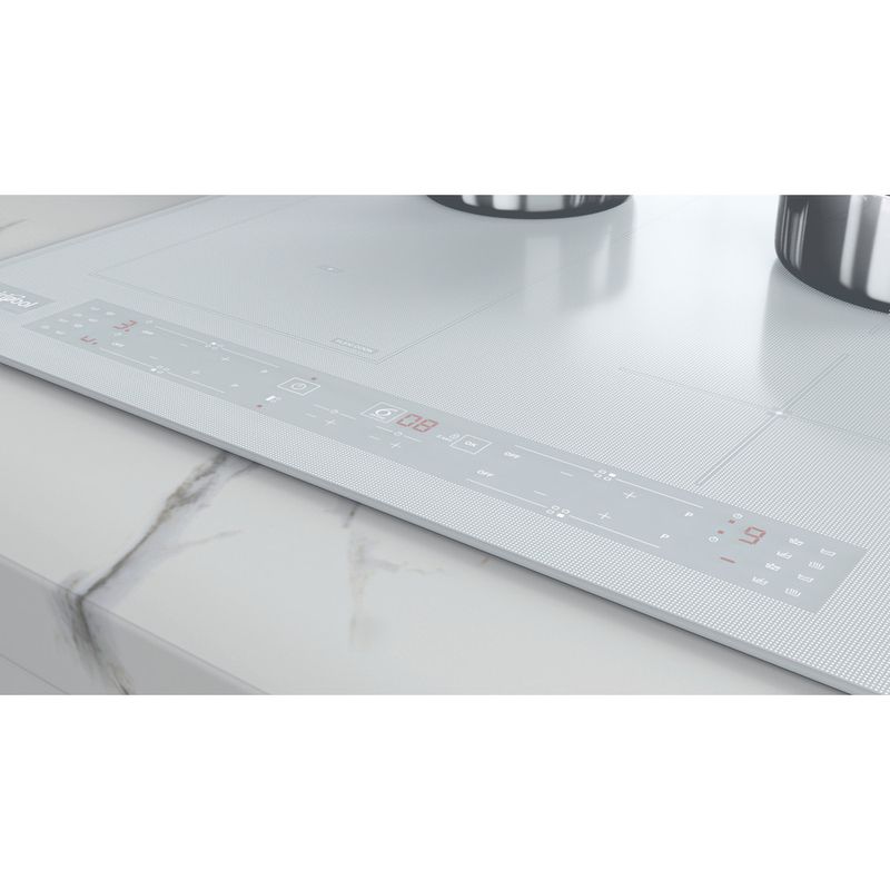 Whirlpool Piano cottura WL B4560 NE/W Bianco Induction vitroceramic Lifestyle control panel