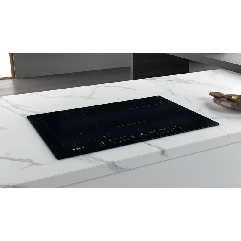 Whirlpool Piano cottura WL B2977 NE Nero Induction vitroceramic Lifestyle perspective