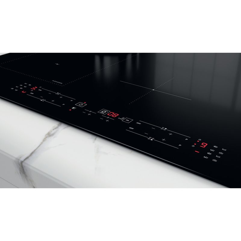 Whirlpool Piano cottura WL B2977 NE Nero Induction vitroceramic Lifestyle control panel