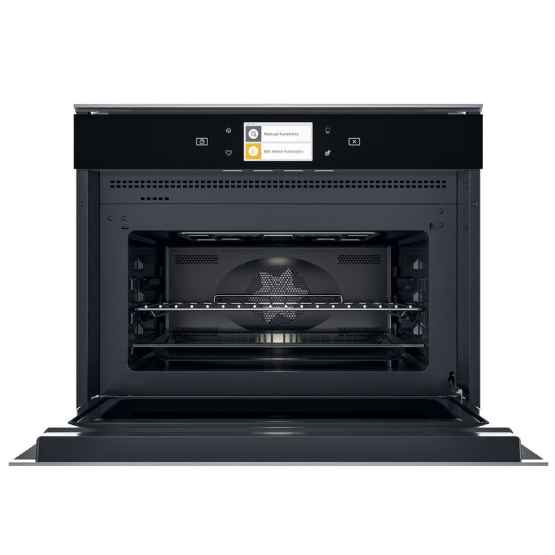 Whirlpool-Microonde-Da-incasso-W11I-ME150-Dark-Grey-Elettronico-40-Microonde-combinato-850-Frontal-open