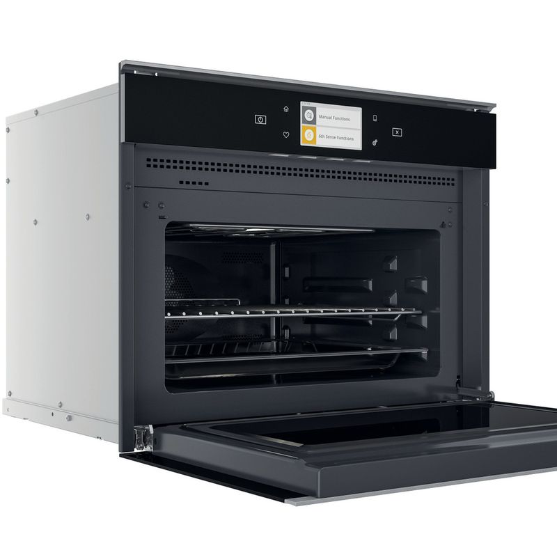 Whirlpool-Microonde-Da-incasso-W11I-ME150-Dark-Grey-Elettronico-40-Microonde-combinato-850-Perspective-open