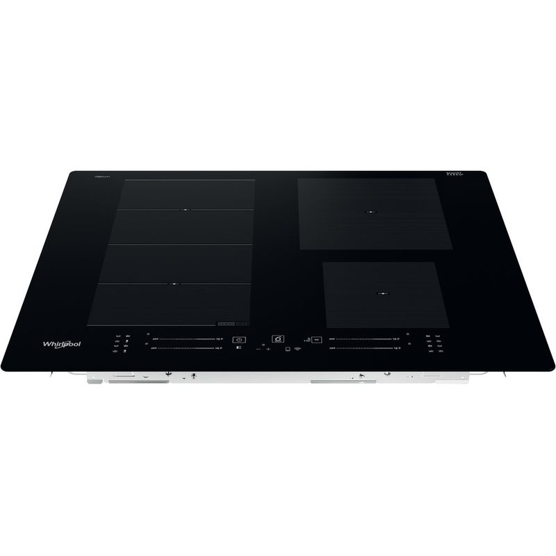 Whirlpool Piano cottura WF S2765 NE/IXL Nero Induction vitroceramic Frontal top down