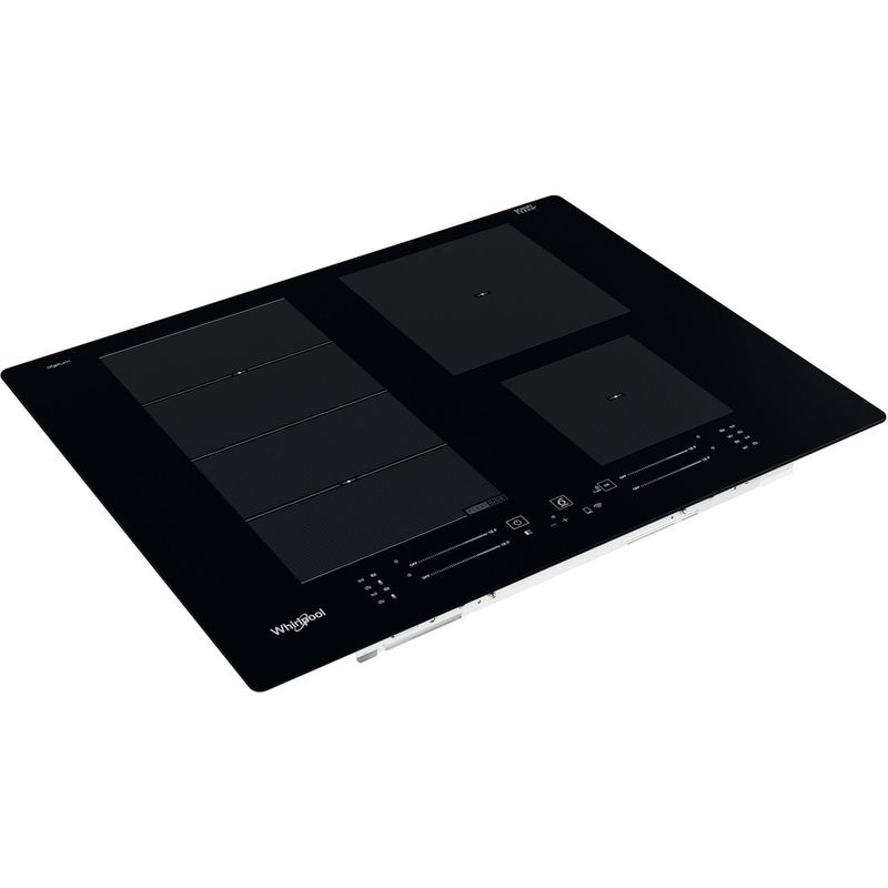 Whirlpool Piano cottura WF S2765 NE/IXL Nero Induction vitroceramic Perspective