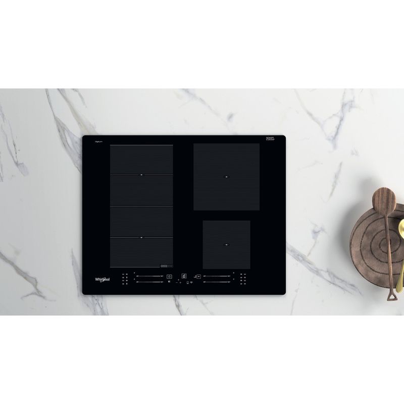 Whirlpool Piano cottura WF S2765 NE/IXL Nero Induction vitroceramic Lifestyle frontal