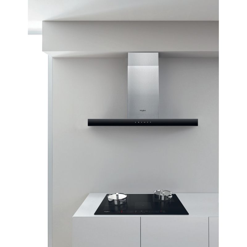 Whirlpool Piano cottura WF S5077 NE/IXL Nero Induction vitroceramic Lifestyle frontal