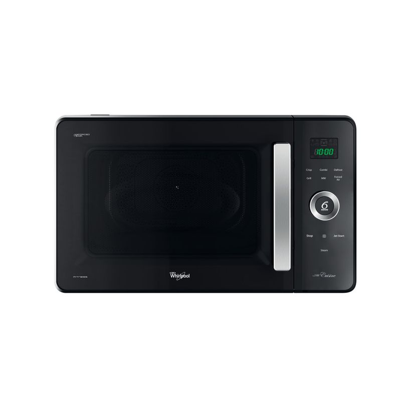 Whirlpool Microonde A libera installazione JQ 280 MB Nero Elettronico 27 Microonde combinato 1000 Frontal