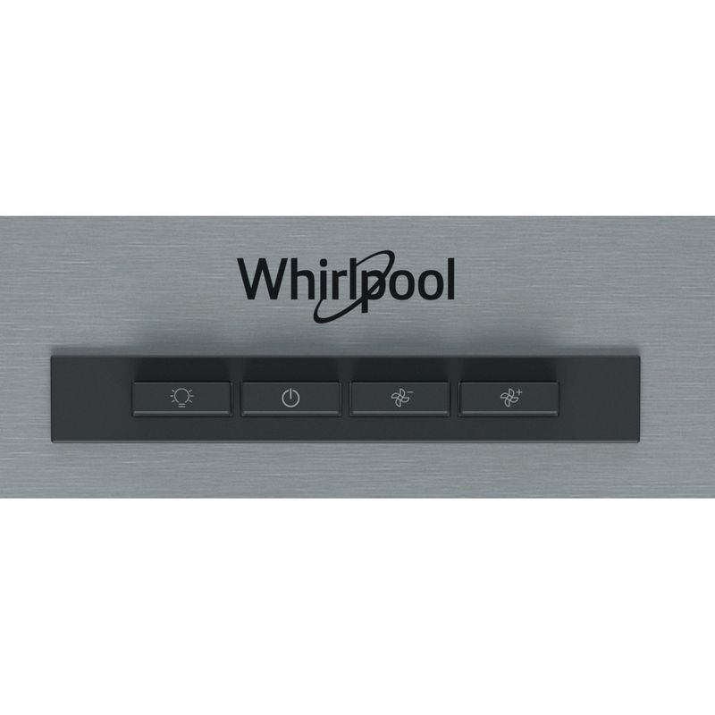 Whirlpool Cappa Da incasso WSLK 66/1 AS X Grigio Montaggio a parete Meccanico Control panel