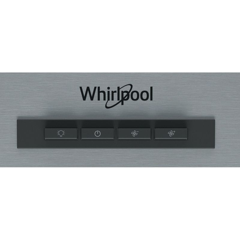 Whirlpool-Cappa-Da-incasso-WSLK-66-1-AS-X-Grigio-Montaggio-a-parete-Meccanico-Control-panel