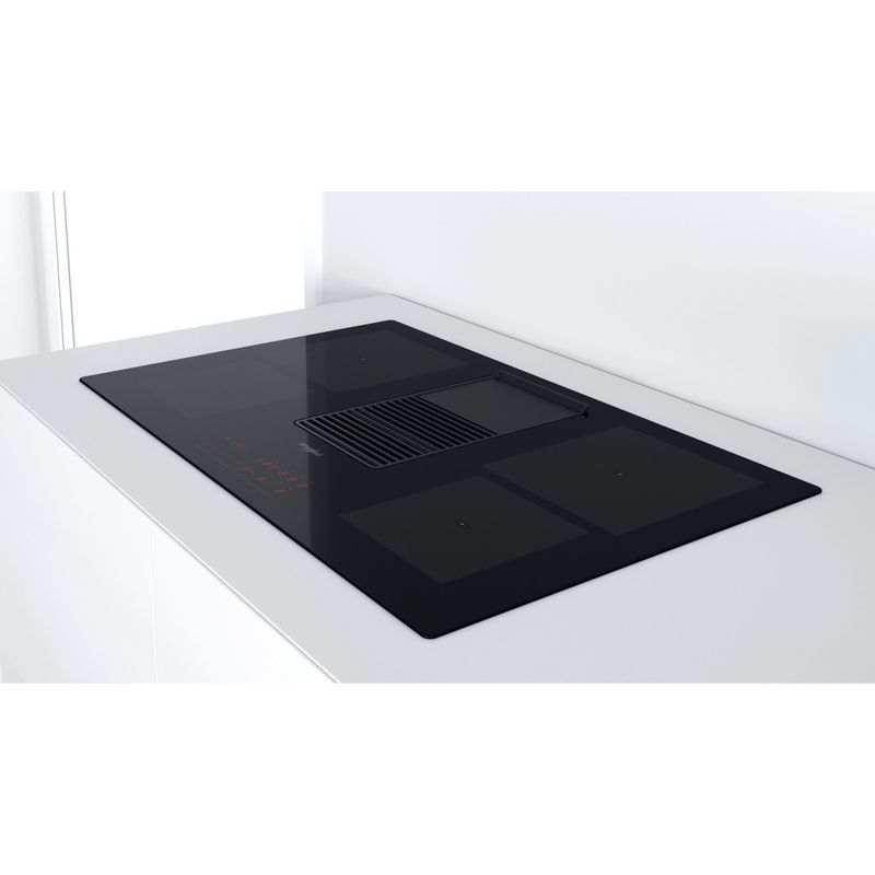 WVH92K1 Whirlpool Taque de cuisson avec hotte intégrée - Elektro Loeters