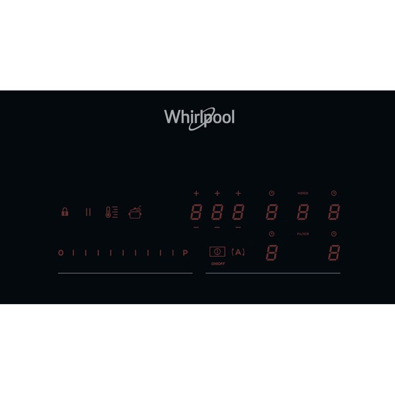 Whirlpool-Venting-cooktop-WVH-92-K-Nero-Control-panel