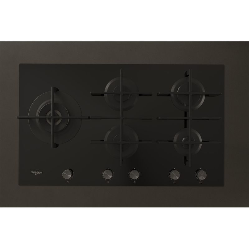 Whirlpool Piano cottura GOWL 958/NB Nero GAS Lifestyle frontal
