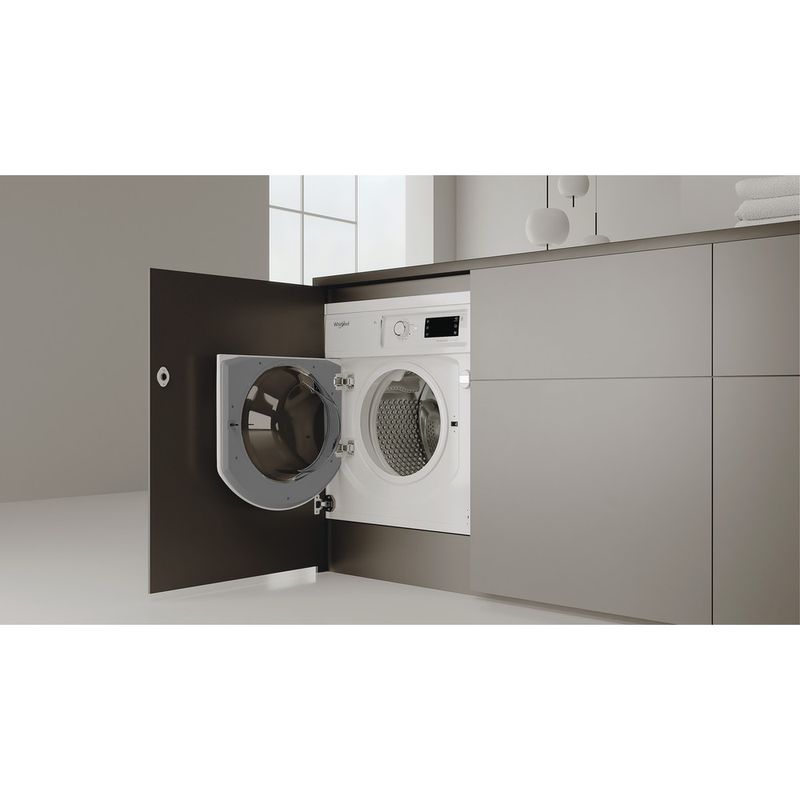 Whirlpool Lavabiancheria Da incasso BI WMWG 91484E EU Bianco Carica frontale C Lifestyle perspective open