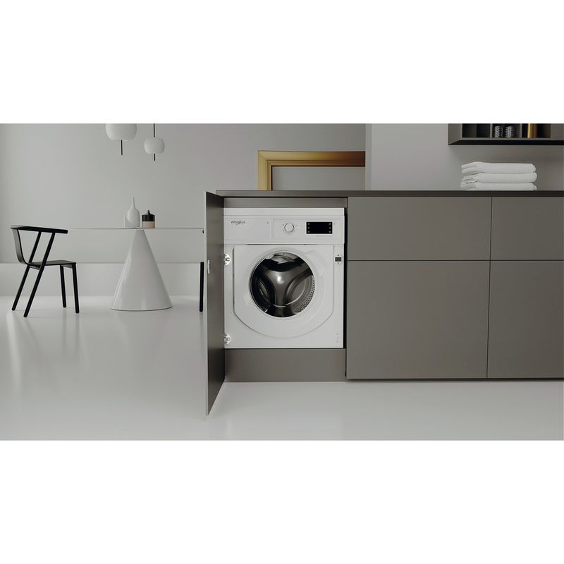 Whirlpool Lavabiancheria Da incasso BI WMWG 91484E EU Bianco Carica frontale C Lifestyle frontal open