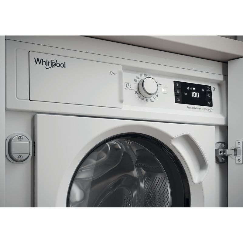 Whirlpool Lavabiancheria Da incasso BI WMWG 91484E EU Bianco Carica frontale C Lifestyle control panel