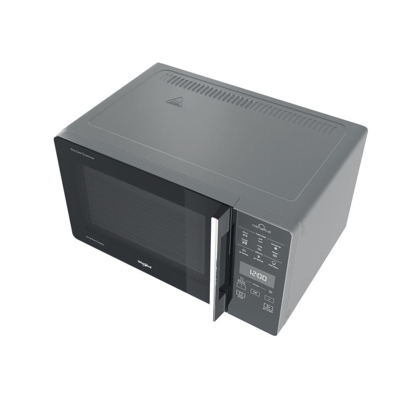 Whirlpool Microonde A libera installazione MCP 359 SL Argento Elettronico 25 Microonde combinato 800 Perspective