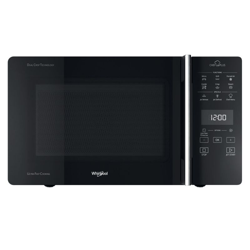 Whirlpool Microonde A libera installazione MCP 359 SL Argento Elettronico 25 Microonde combinato 800 Frontal