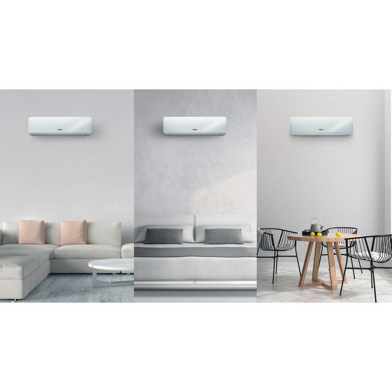 Whirlpool Condizionatore FM12IDU32 Non disponibile Inverter Bianco Lifestyle frontal