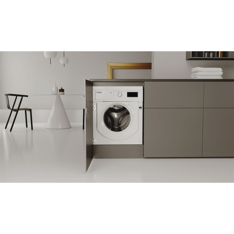 Whirlpool Lavasciugabiancheria Da incasso BI WDWG 961484 EU Bianco Carica frontale Lifestyle frontal open