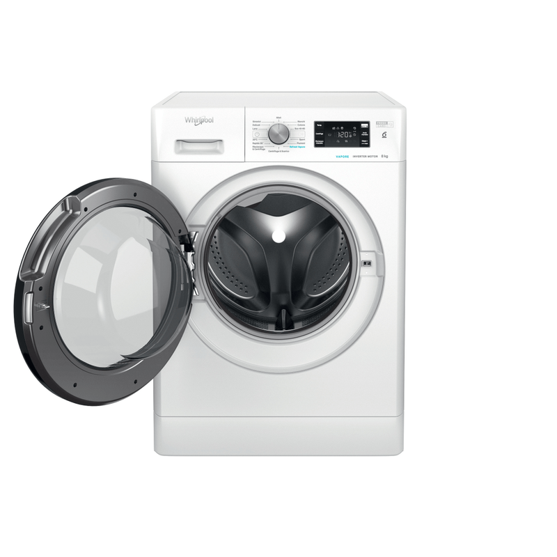 Whirlpool-Lavabiancheria-A-libera-installazione-FFB-R8428-BV-IT-Bianco-Carica-frontale-C-Frontal-open