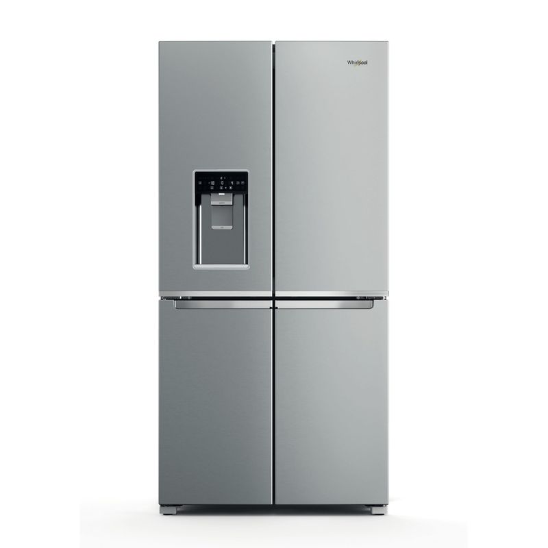 Whirlpool Side by side A libera installazione WQ9I MO1L Inox Frontal