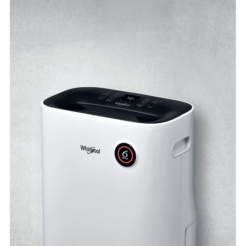 Whirlpool Dehumidifier DE20W5252 Bianco Lifestyle perspective