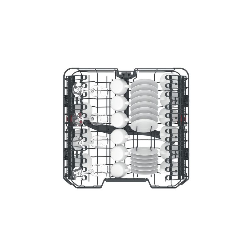 Whirlpool Lavastoviglie Da incasso WIC 3C33 F Totalmente integrato D Rack