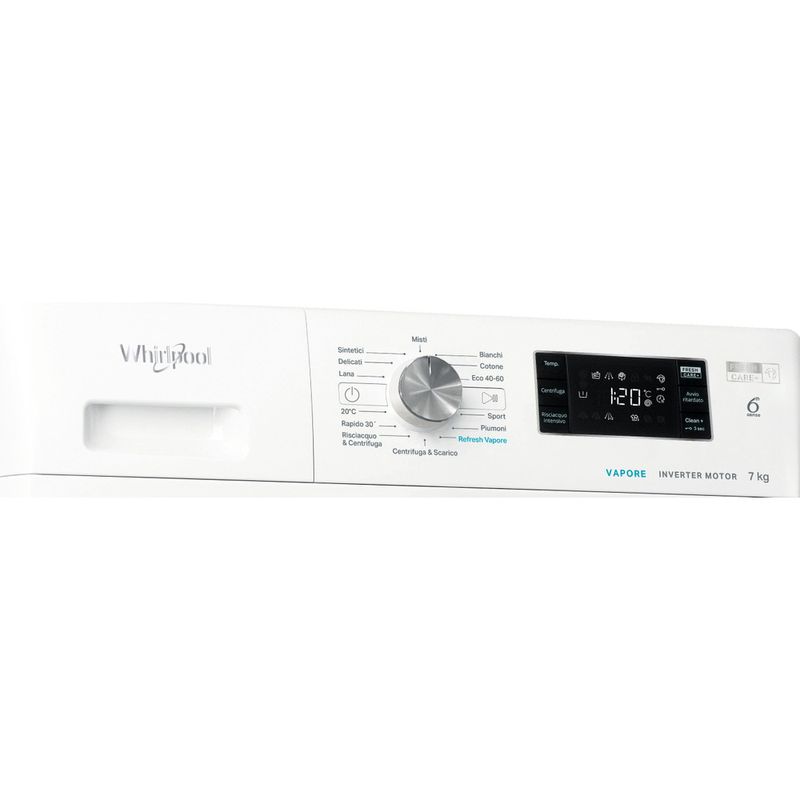 Whirlpool-Lavabiancheria-A-libera-installazione-FFB-7238-SV-IT-Bianco-Carica-frontale-D-Control-panel