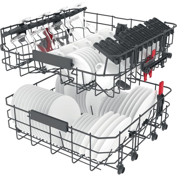 Whirlpool Lavastoviglie A libera installazione WFC 3C26 PF X A libera installazione E Technical Translucent