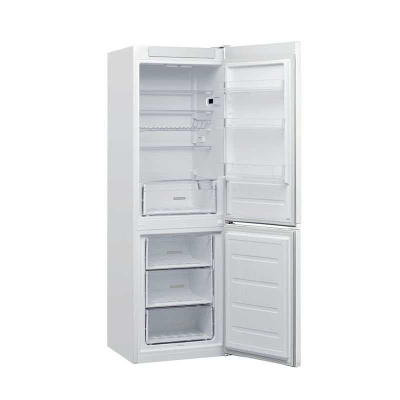 Whirlpool-Combinazione-Frigorifero-Congelatore-A-libera-installazione-W5-821E-W-2-Bianchi-2-porte-Perspective-open