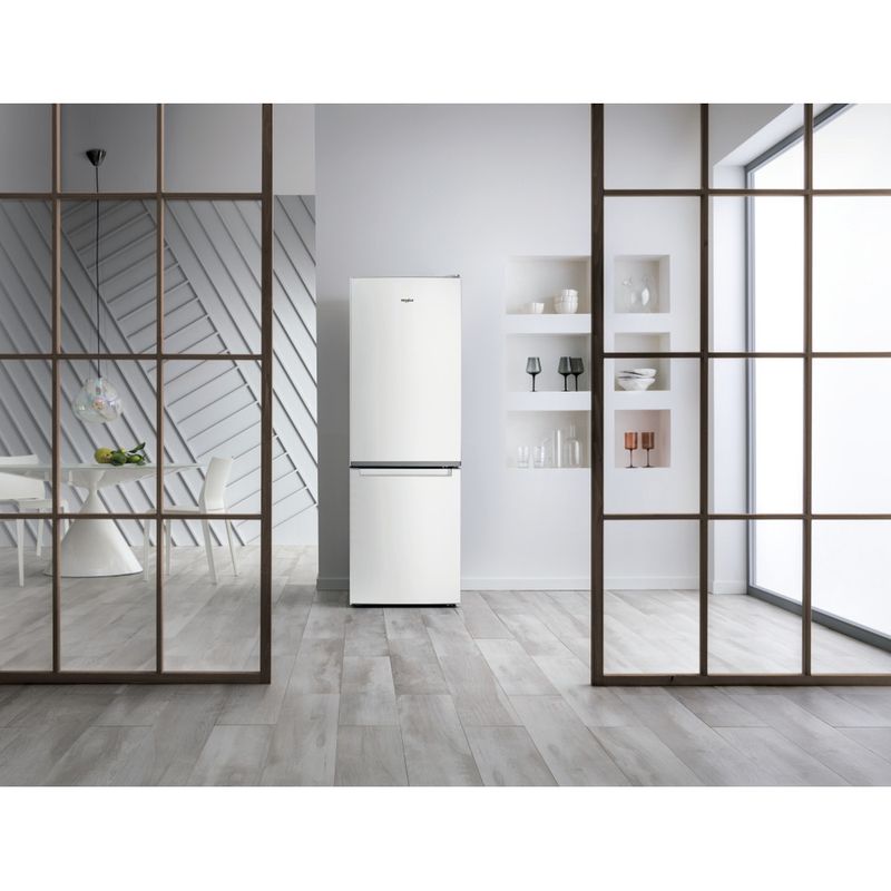 Whirlpool-Combinazione-Frigorifero-Congelatore-A-libera-installazione-W5-821E-W-2-Bianchi-2-porte-Lifestyle-frontal-open