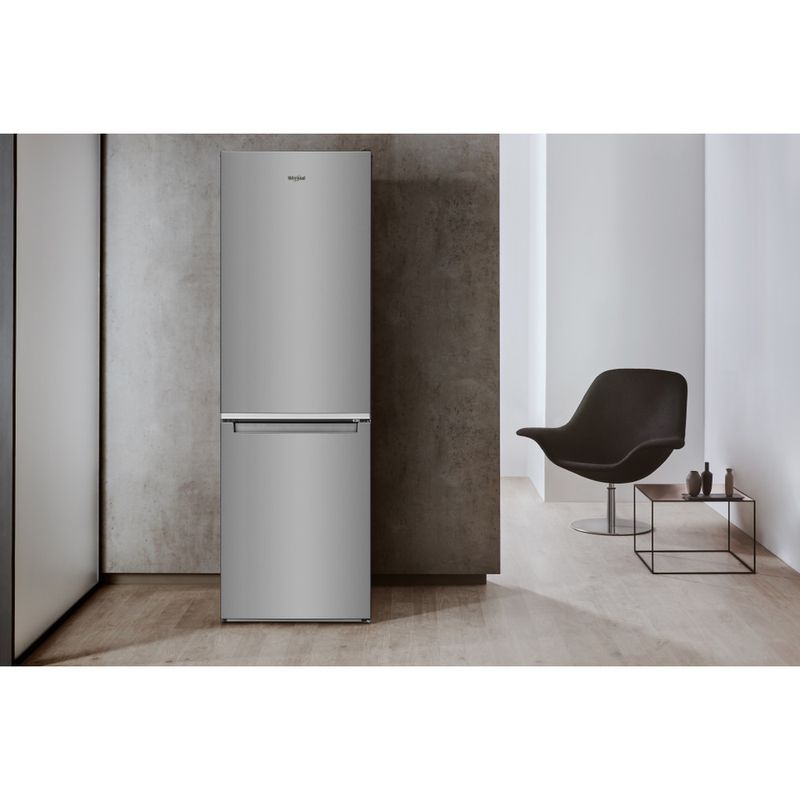 Whirlpool Combinazione Frigorifero/Congelatore A libera installazione W5 821E OX 2 Optic Inox 2 porte Lifestyle frontal