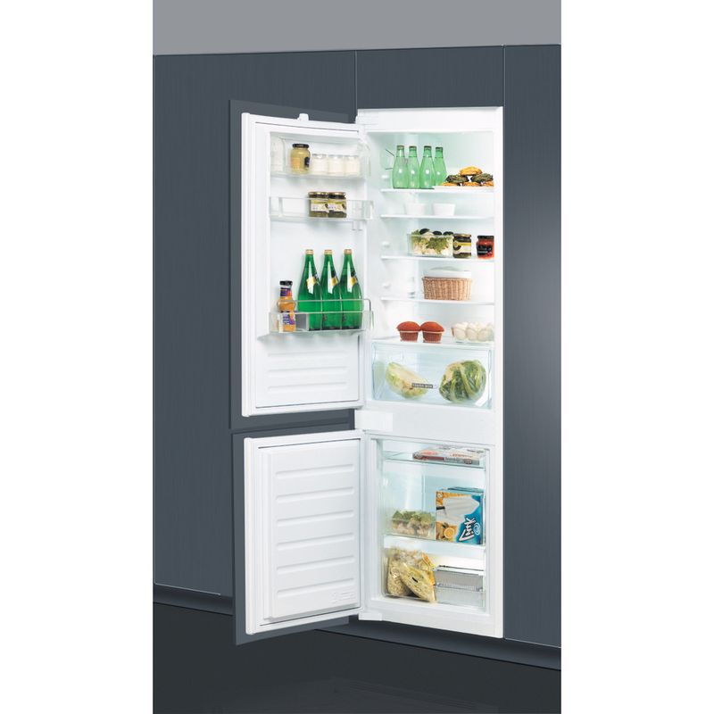 Whirlpool Combinazione Frigorifero/Congelatore Da incasso ART 6600 LH1 Bianco 2 porte Lifestyle perspective open