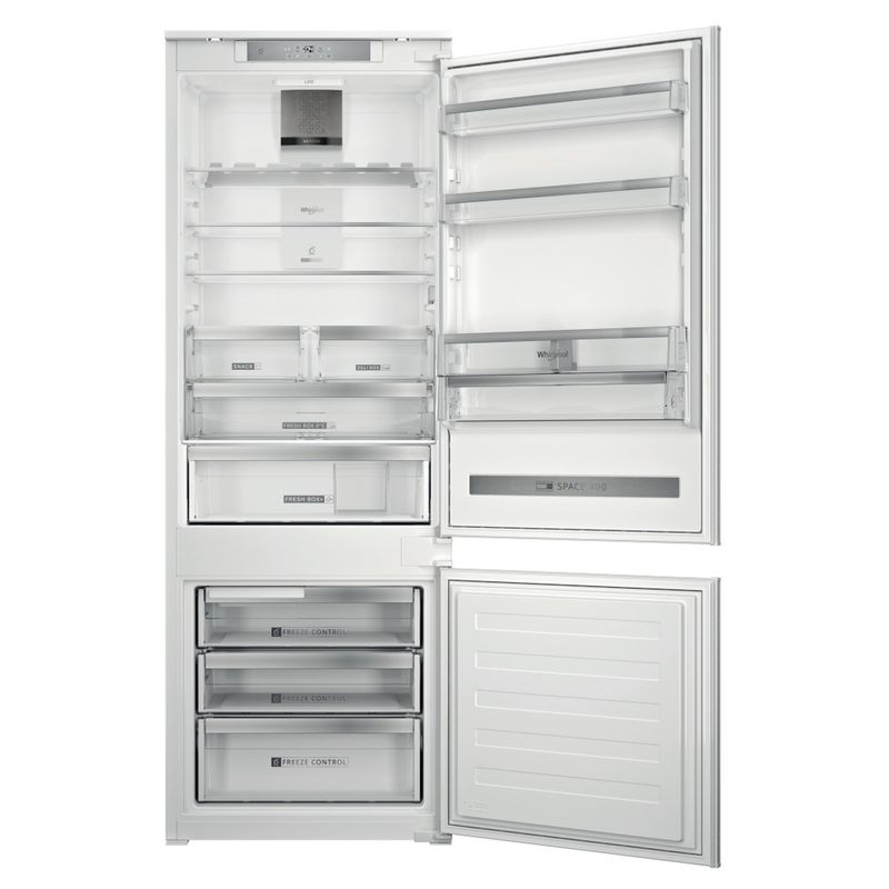 Whirlpool Combinazione Frigorifero/Congelatore Da incasso SP40 802 2 Bianco 2 porte Frontal open