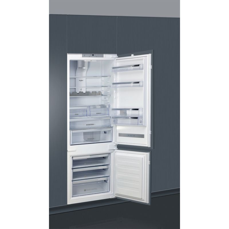 Whirlpool Combinazione Frigorifero/Congelatore Da incasso SP40 802 2 Bianco 2 porte Lifestyle perspective open