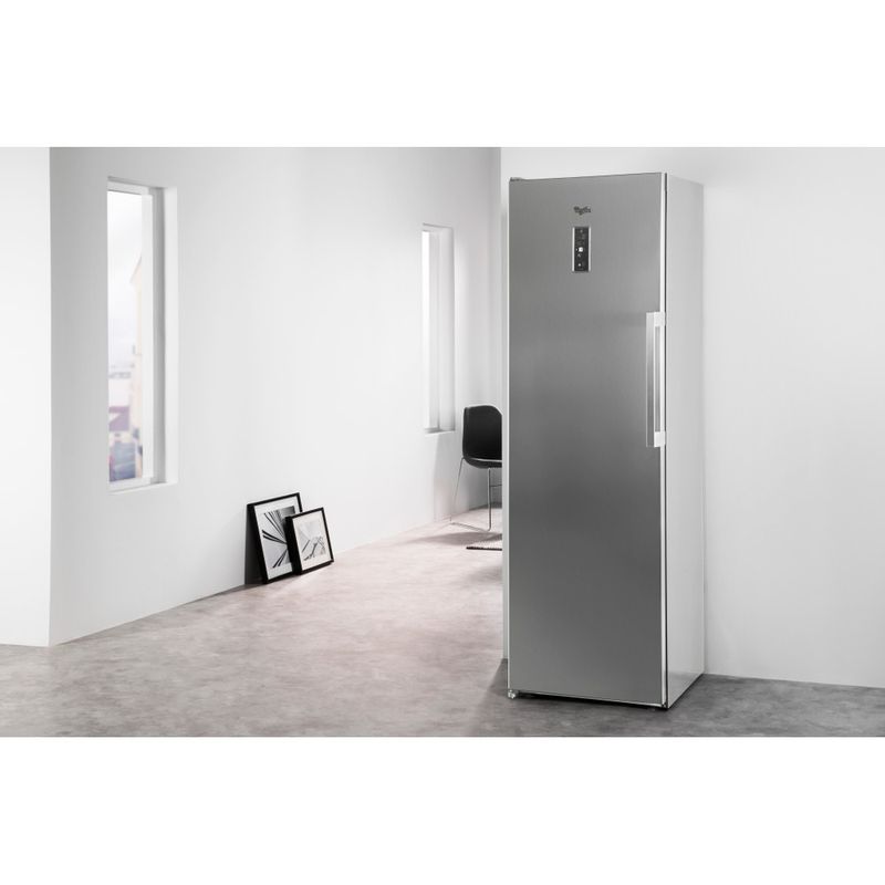 Whirlpool Congelatore A libera installazione UW8 F2D XBI N 2 Optic Inox Lifestyle perspective