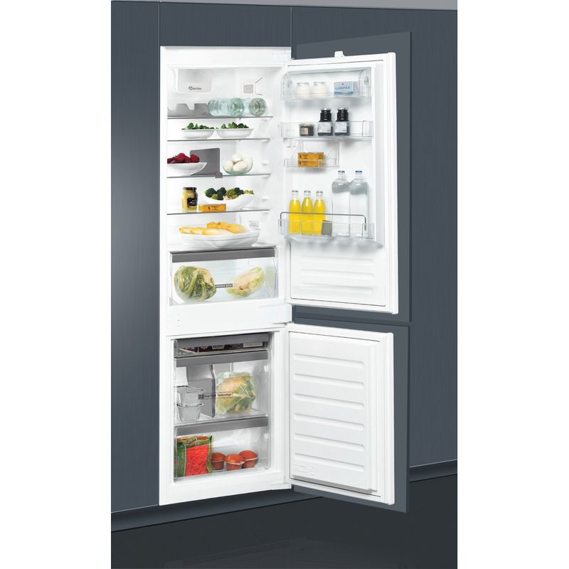 Whirlpool-Combinazione-Frigorifero-Congelatore-Da-incasso-ART-6711-SF2-Bianco-2-porte-Lifestyle-perspective-open