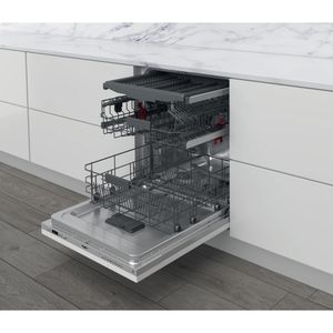 Whirlpool Lavastoviglie Da incasso WIC 3C26 F Totalmente integrato E Perspective open