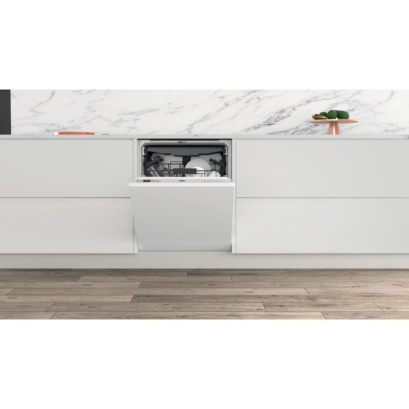 Whirlpool Lavastoviglie Da incasso WIC 3C26 F Totalmente integrato E Lifestyle frontal open