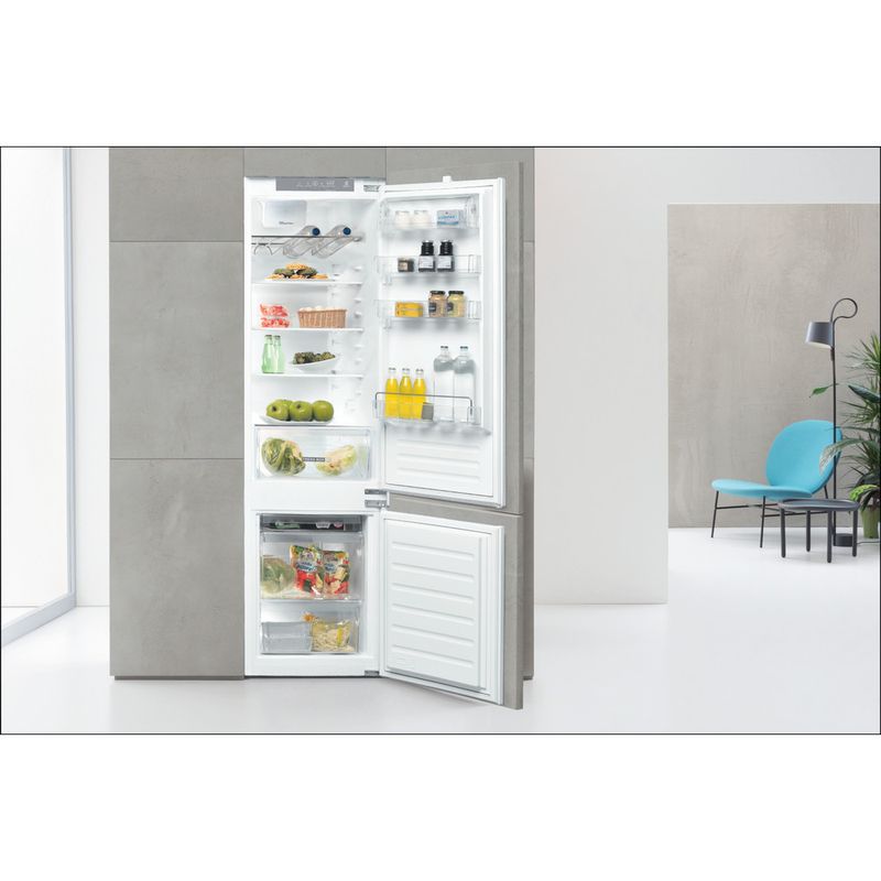Whirlpool Combinazione Frigorifero/Congelatore Da incasso ART 9812 SF1 Bianco 2 porte Lifestyle frontal open
