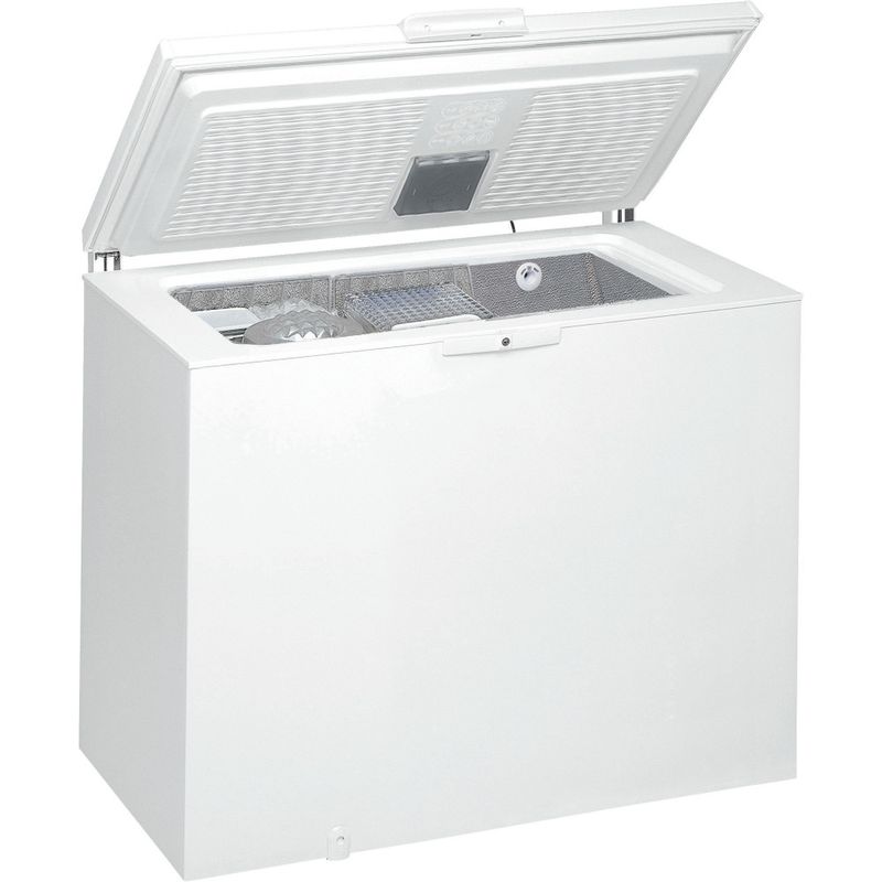 Whirlpool-Congelatore-A-libera-installazione-WHE2535-FO-Bianco-Perspective-open