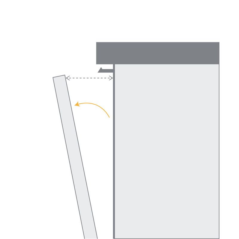 Whirlpool Lavastoviglie Da incasso WIO 3O540 PELG Totalmente integrato B Back / Lateral