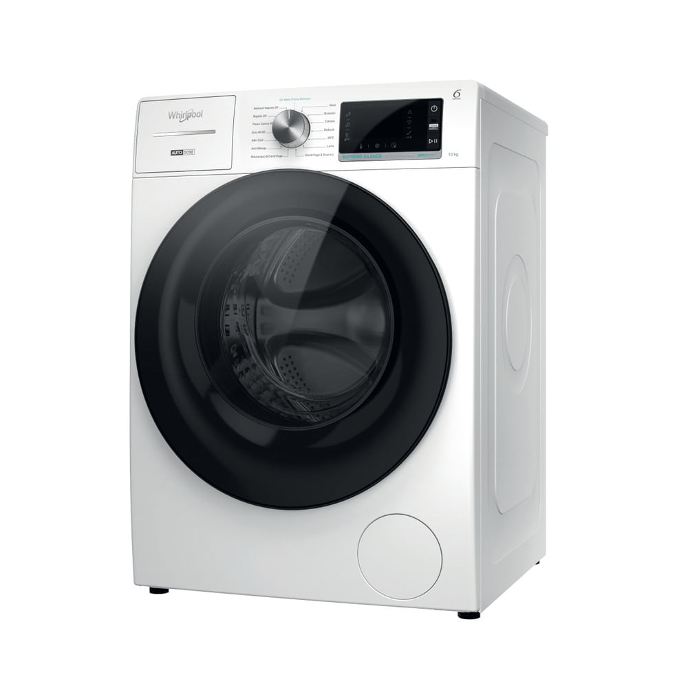 Questa lavatrice Whirlpool dispone di un'interfaccia utente moderna e intuitiva, per un'esperienza d'uso priva di ogni difficoltà.