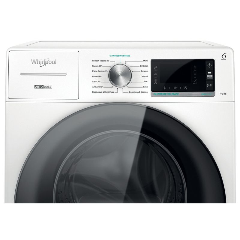 Whirlpool-Lavabiancheria-A-libera-installazione-W7-W045WB-IT-Bianco-Carica-frontale-B-Control-panel