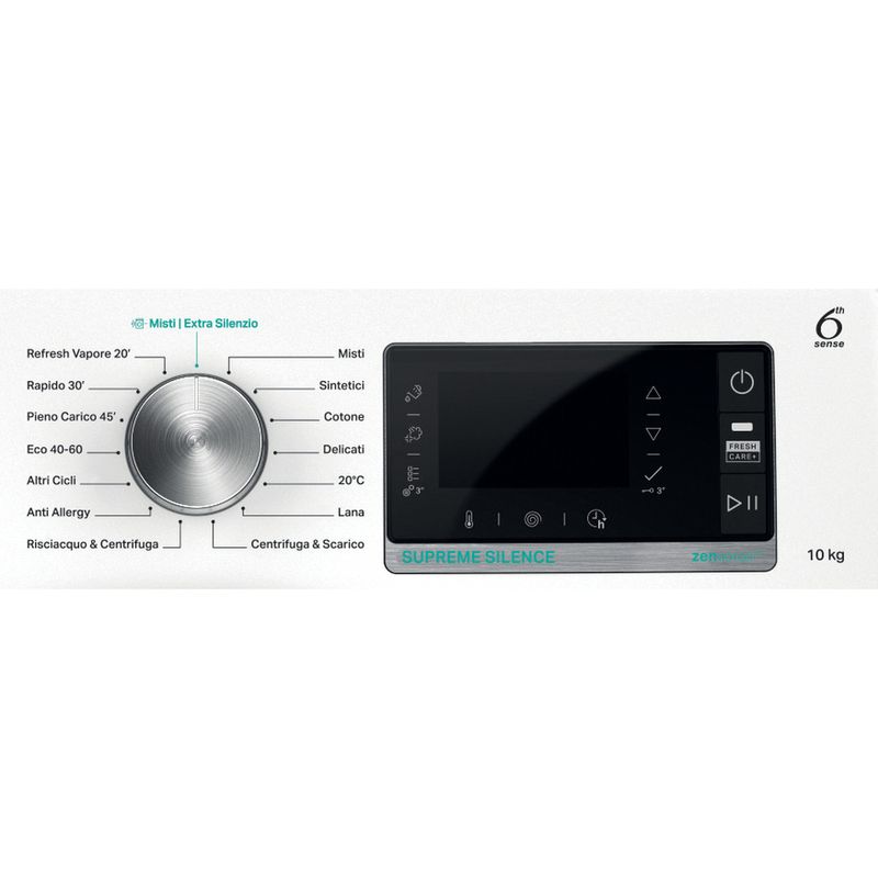 Whirlpool-Lavabiancheria-A-libera-installazione-W7-W045WB-IT-Bianco-Carica-frontale-B-Program