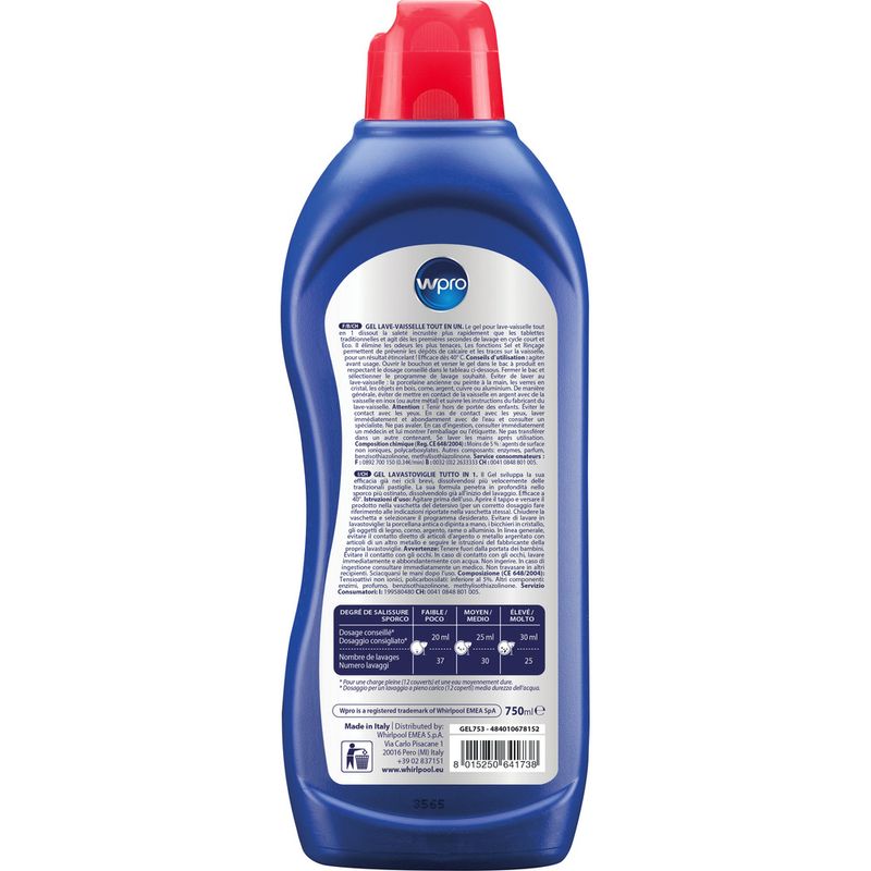 Whirlpool DISHWASHING GEL753 Lifestyle detail