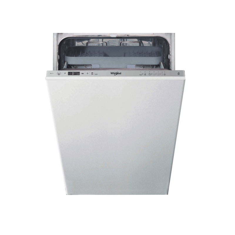 Lavastoviglie da incasso Whirlpool: colore argento, slim - WSIC 3M27 C