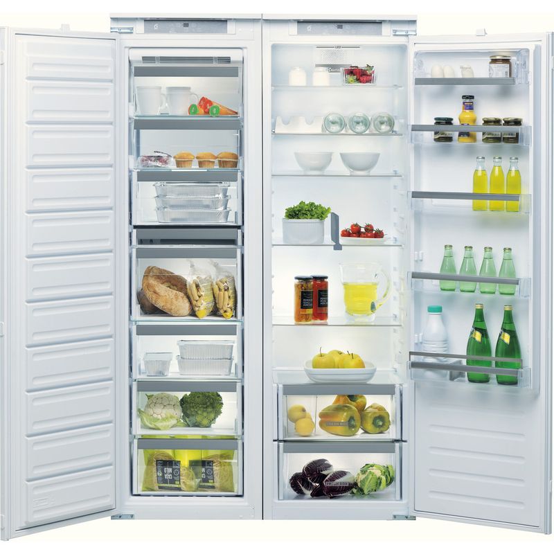 Whirlpool-Congelatore-Da-incasso-AFB-18412-Bianco-Lifestyle-frontal-open