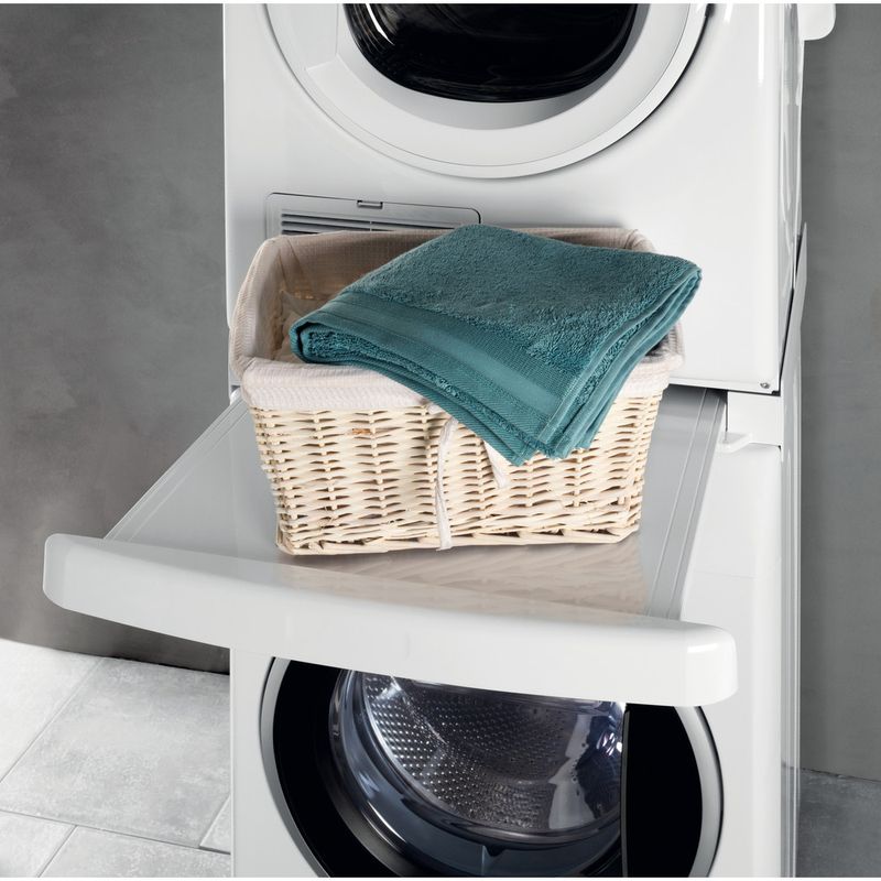 Kit Sovrapposizione Lavatrice/Asciugatrice 60x60Cm Originale Whirlpool