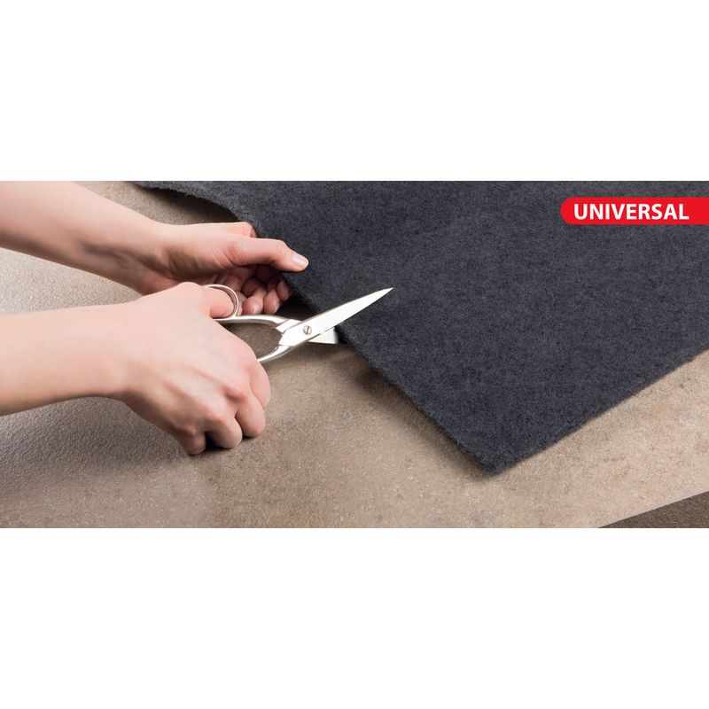 Filtro Universale Per Cappa A Carbone Attivo Wpro UCF007 - 250 G/m², Ricambio Per Cappe Aspiranti, Efficace Contro Odori